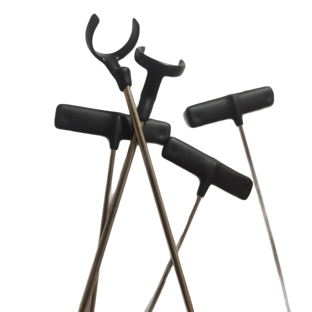 Rubber Dipped C-shape ring holder eardrops holder for window display